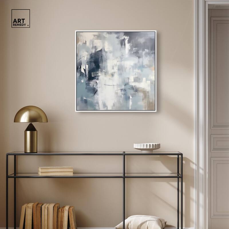 Enigma of Blue Canvas by Art Remedy
