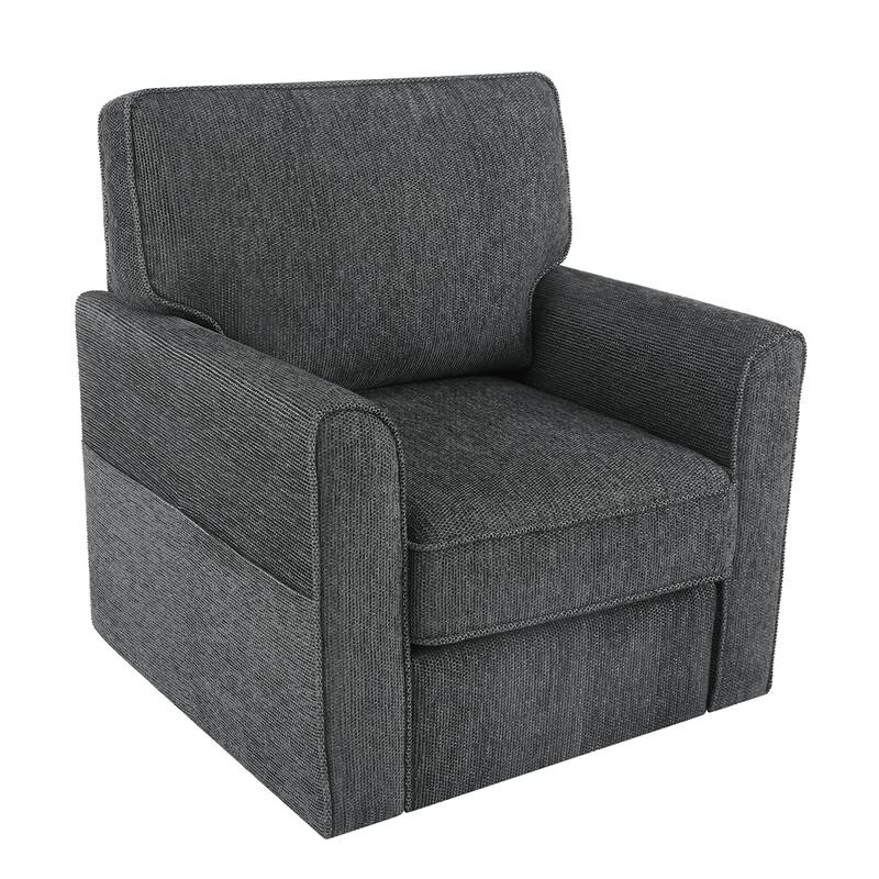 360°Swivel Chair Accent Barrel Armchair