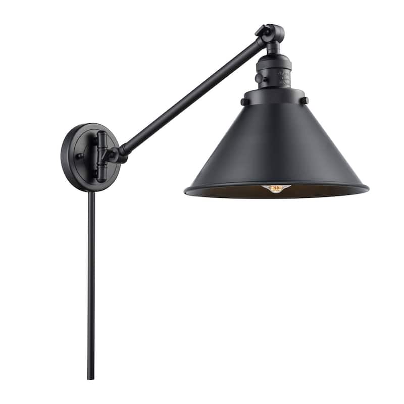 Bellevue Norman 25" Tall Outdoor Wall Sconce - Matte Black