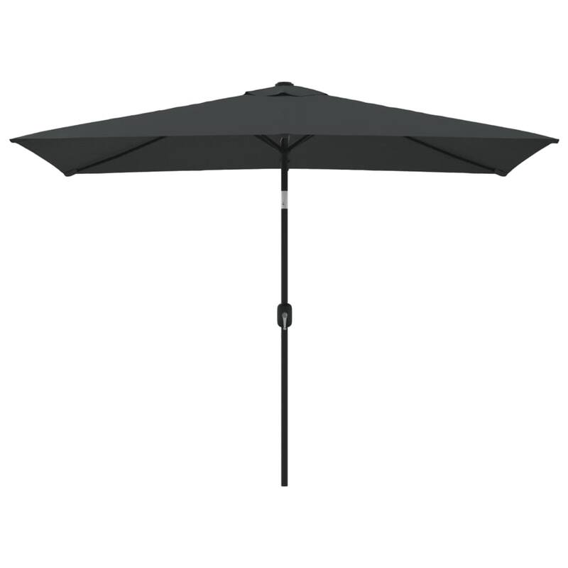 vidaXL Outdoor Umbrella Parasol Patio Sunshade Tilting System Sun Shelter