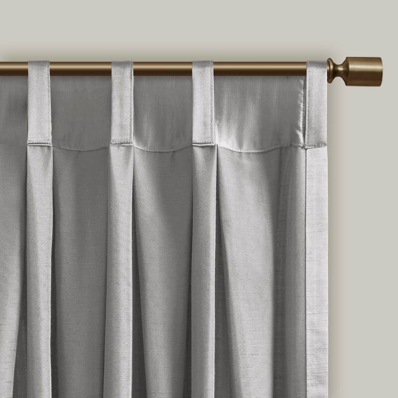 Pleat Curtain Panel with Tieback
