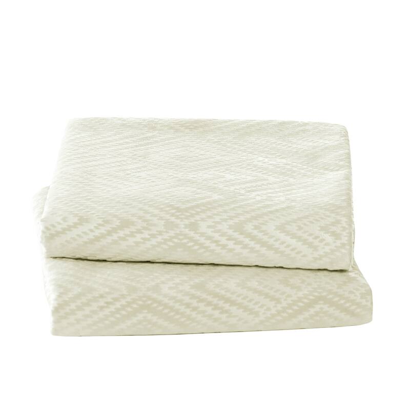 Tonopah Ikat Velvet Throw Pillow Cover Set, NO INSERT