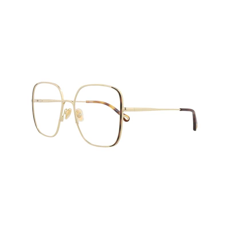 Chloé Square-Frame Metal Optical Frames