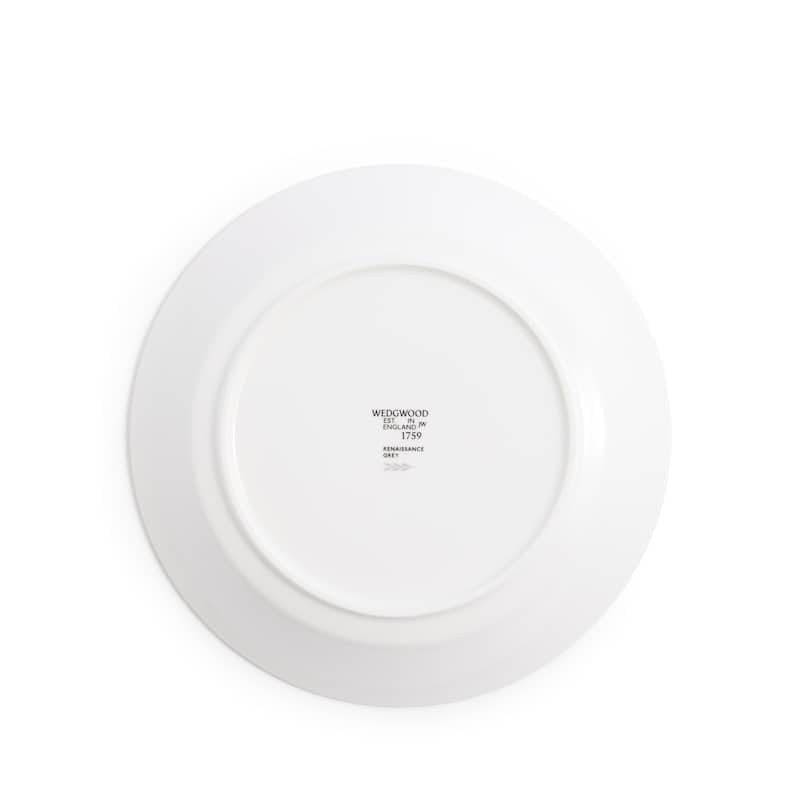 Wedgwood Renaissance Grey Deep Plate 8.6in - 8.6 in