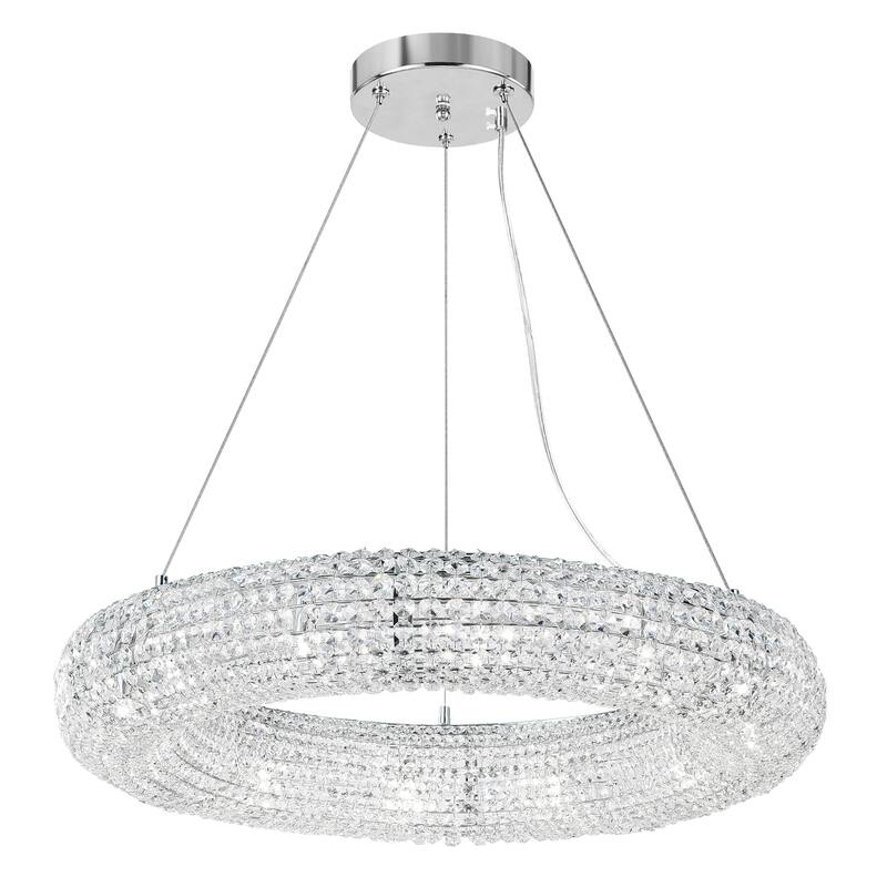 Veronique 12 Light Chrome Chandelier