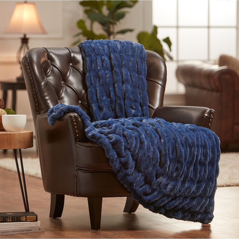 Blue Woven Blankets and Throws Shop our Best Blankets Deals Online at