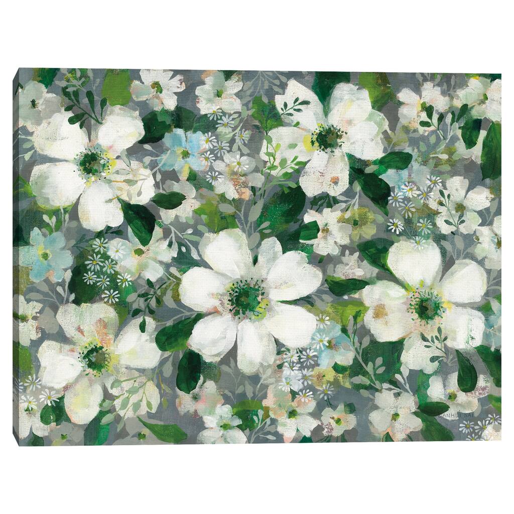 Anemones and Friends by Danhui Nai Canvas Art Print
