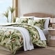 preview thumbnail 2 of 4, Tommy Bahama Palmiers Green Cotton Sateen Reversible 4-piece Comforter Set