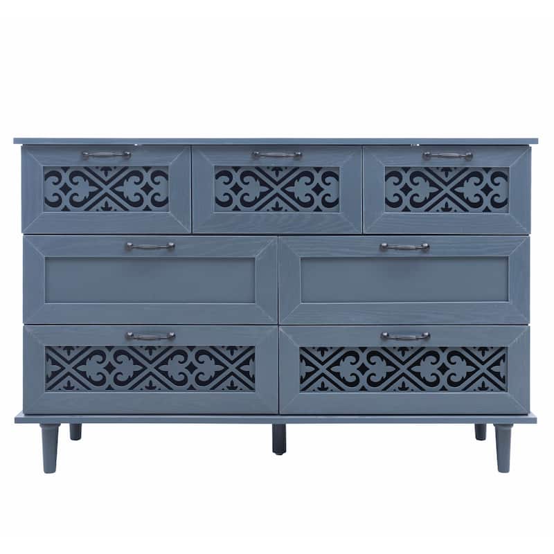 Seven-Drawer Dresser for Bedroom