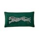 preview thumbnail 1 of 4, Juicy Couture Velvet Cheetah Pillow 14" x 24" Green
