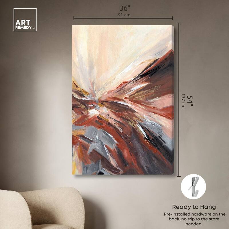 Terra Mystica II Canvas by Art Remedy, Gallery Wrapped