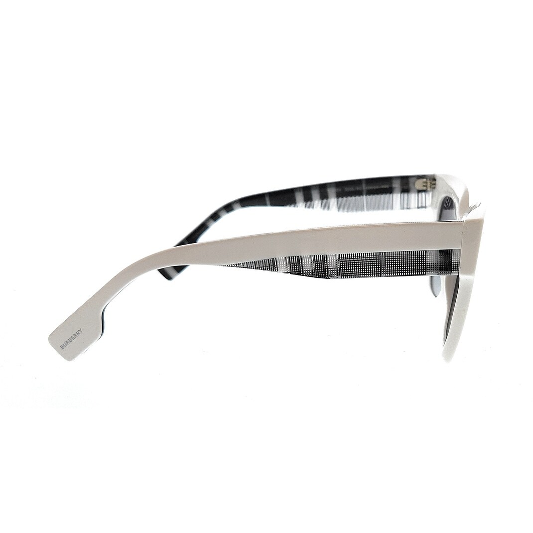 Burberry  0BE4364 39958G White Square Sunglasses Burberry 0BE4364 39958G White Square Sunglasses main image 3