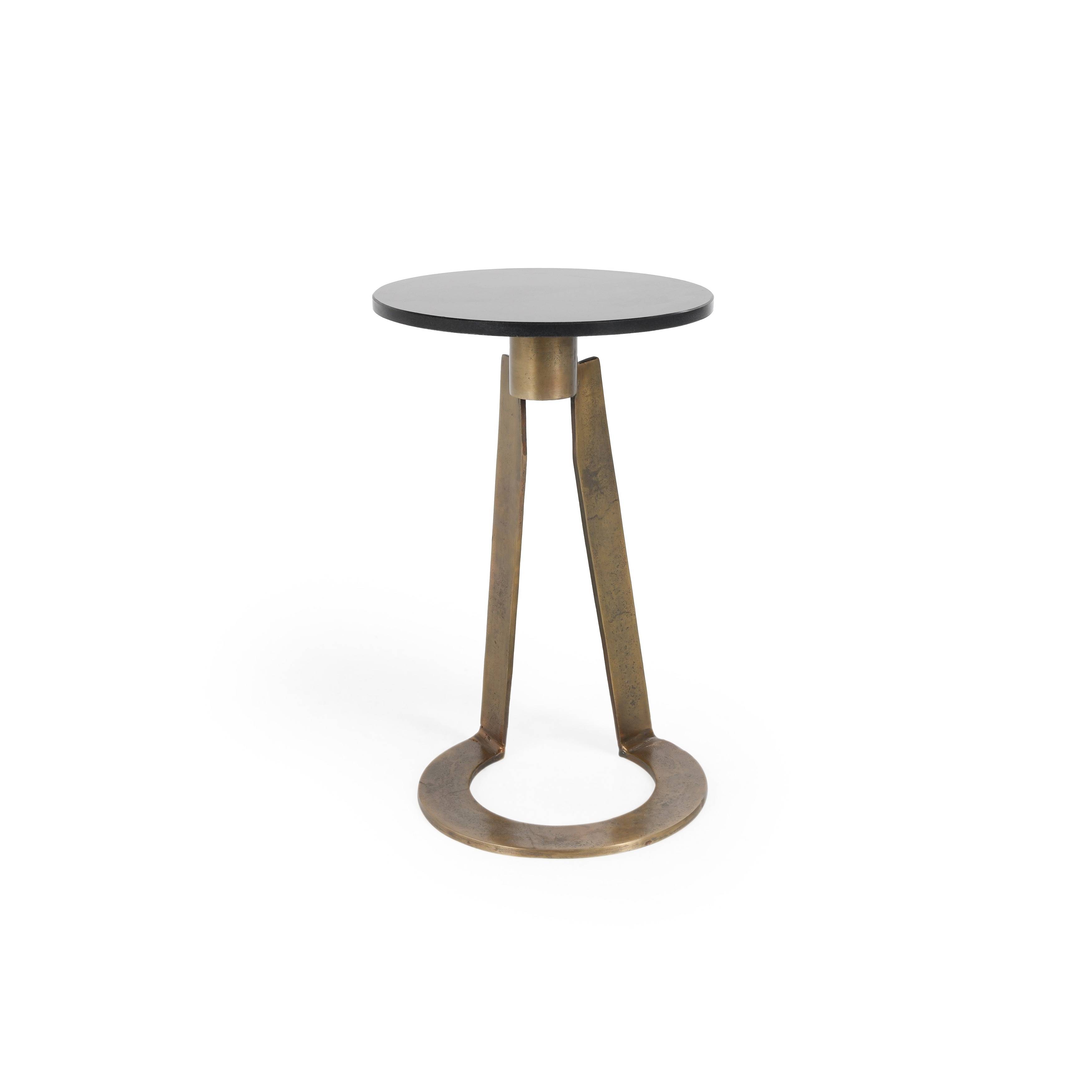 Classic Home Leyton Marble Accent Table