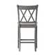 preview thumbnail 49 of 57, Eleanor X-Back Wood Counter Chairs (Set of 2) by iNSPIRE Q Classic