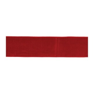 Red Nylon and Wool Wired Ribbon (Set of 2) - Bed Bath & Beyond - 40837730