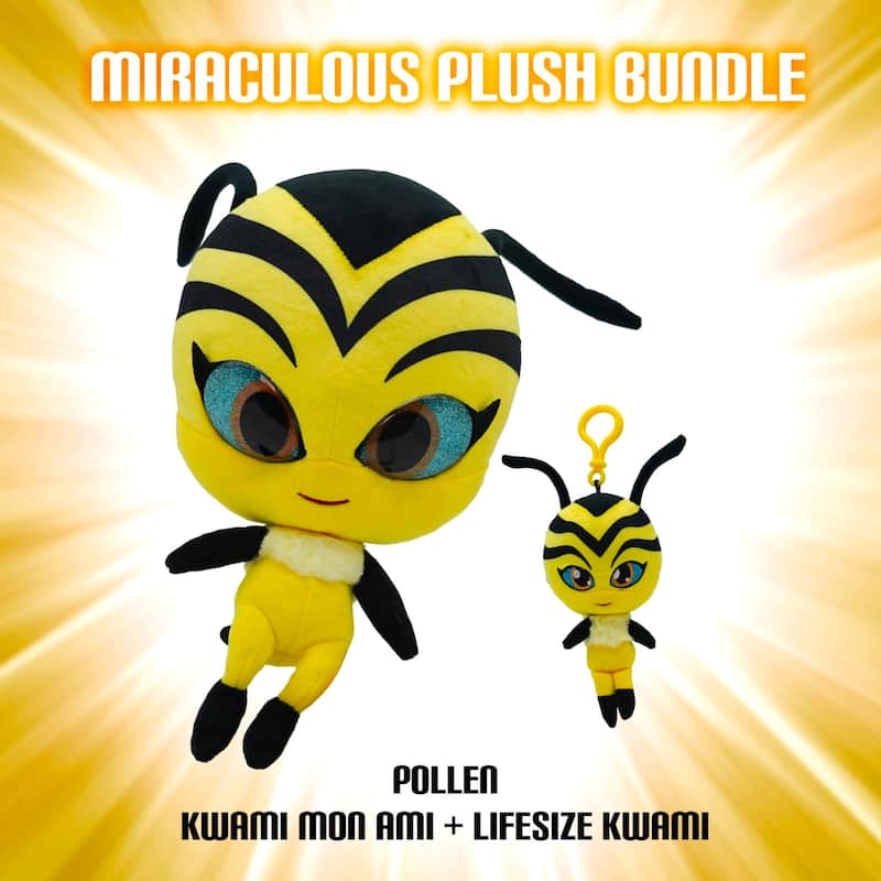 Miraculous Ladybug Plush & Keychain (Barkk) - Barkk