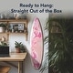 preview thumbnail 52 of 76, American Art Decor Surfboard Plaque Wall Sign