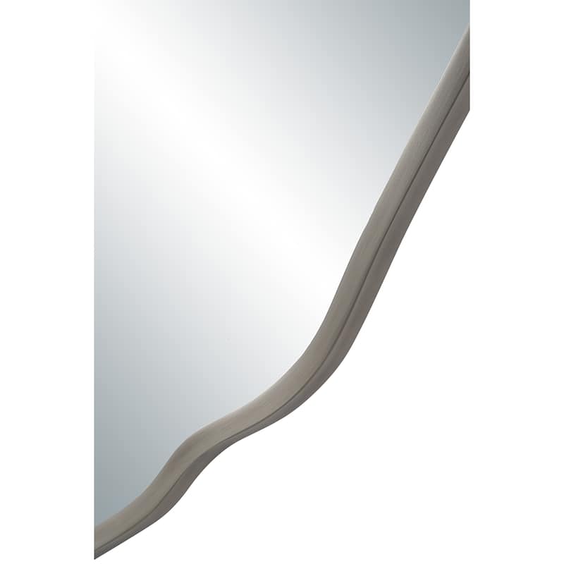 Renwil Knox 40" H x 40" W Wall Mirror, Silver