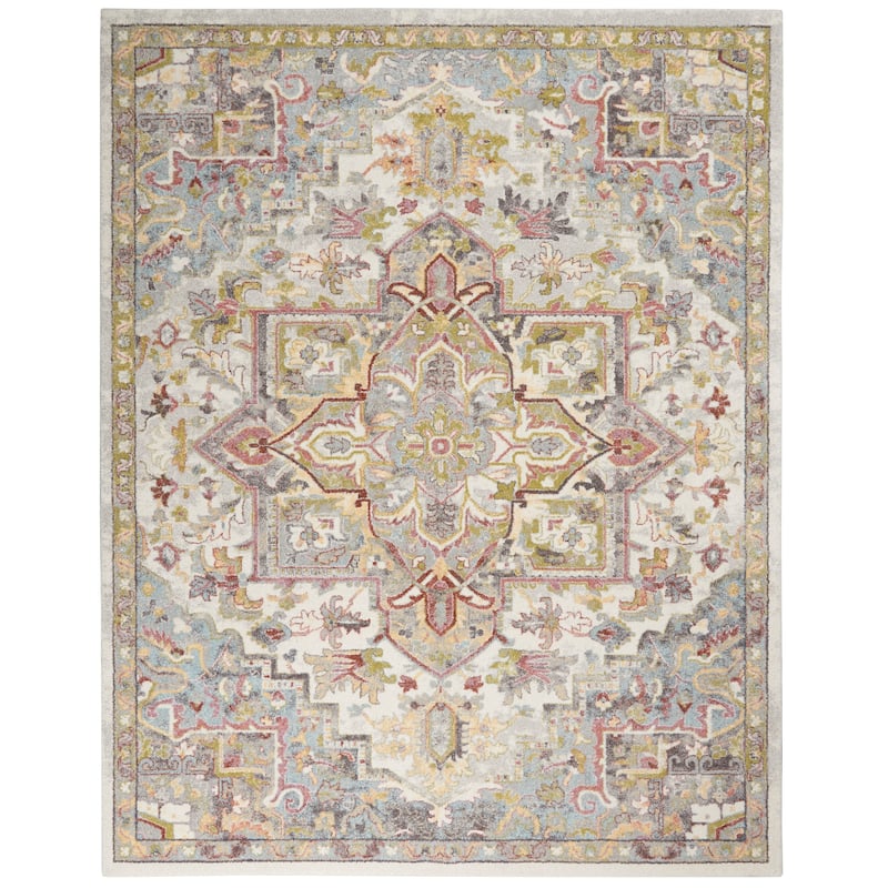 Nourison Soraya Modern Persian Medallion Area Rug