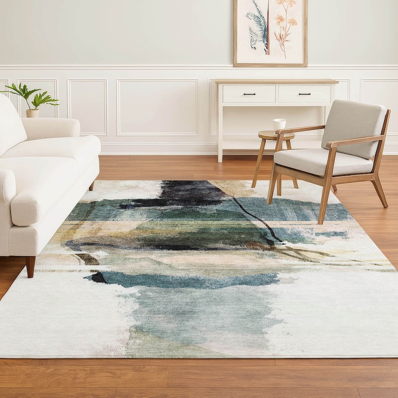 Premium Washable Super Soft Contemporary Chic Mayfield Rug