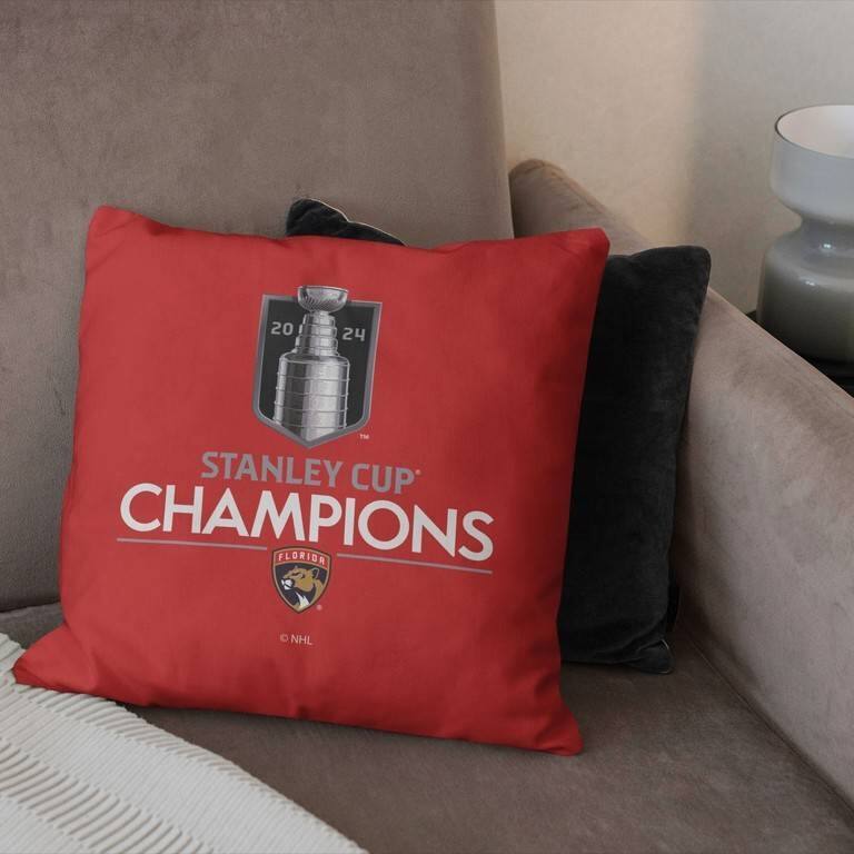 NHL Florida Panthers Real Deal 18 Inch Throw Pillow