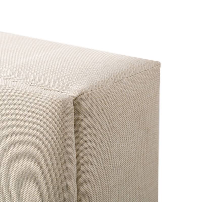 Bellevue Twin/Single Rectangle Panel Upholstered Bed
