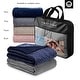 preview thumbnail 14 of 25, Tau Weighted Premium Quality Blanket with Quilted Cover