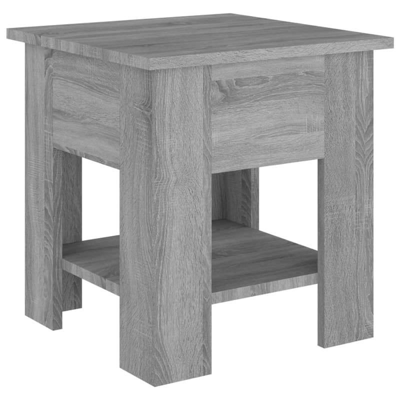 vidaXL Coffee Table End Table Sofa Table Living Room Furniture Engineered Wood - 15.7" x 15.7" x 16.5"