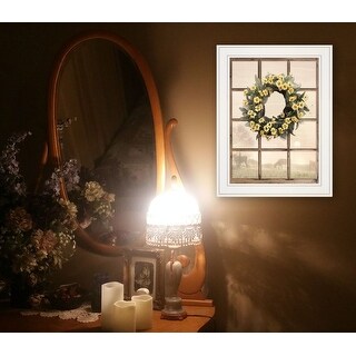 TrendyDecor4U Farmhouse "Country Gazing" Framed Print Wall Art by Lori ...