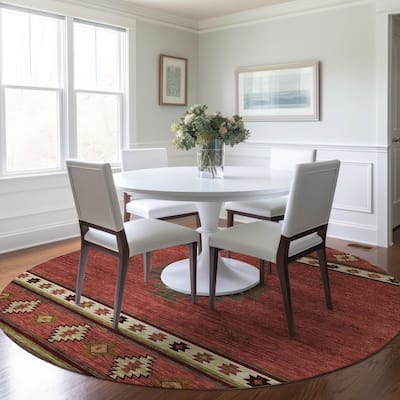 Premium Washable Super Soft Boho Tribal Mayfield Rug