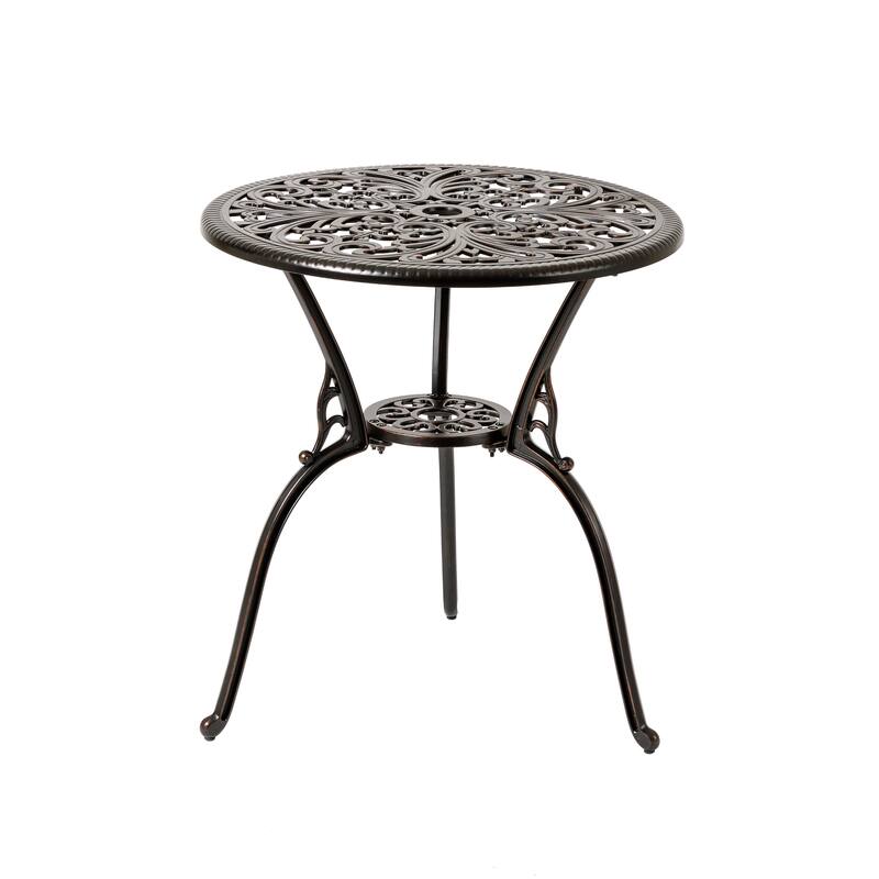 Christopher Knight Home - VIGO Aluminum Outdoor Patio Bistro Dining Set