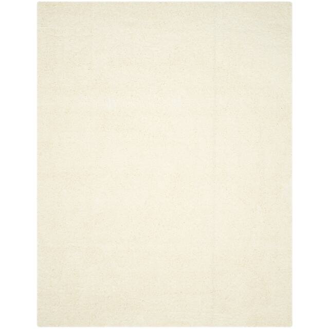 SAFAVIEH Laguna Shag Verdiana Solid Color 2-inch Thick Shag Rug
