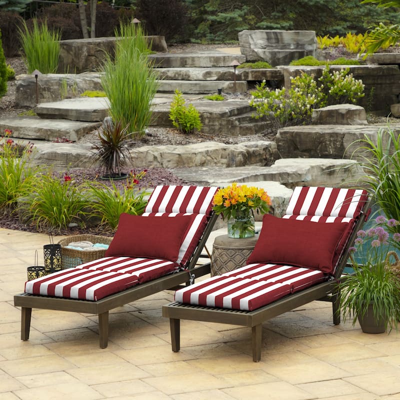 ARDEN Outdoor 72 x 21 in. Chaise Lounge Cushion