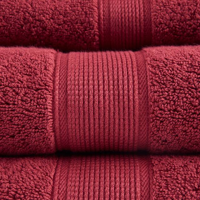Madison Park Signature Cotton 8-piece Antimicrobial Towel Set