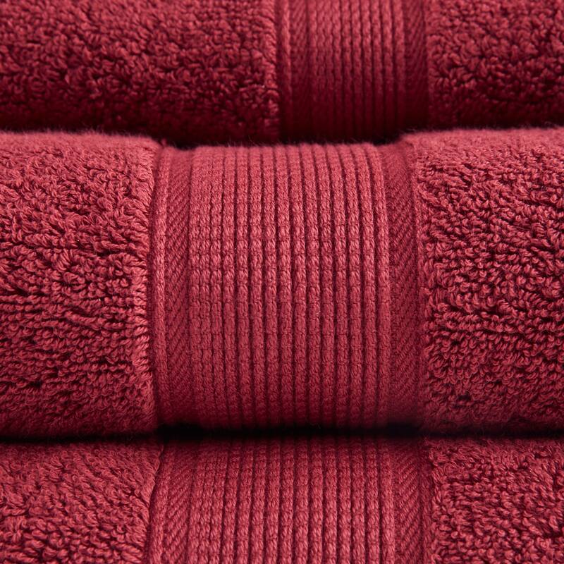 Madison Park Signature Cotton 8-piece Antimicrobial Towel Set