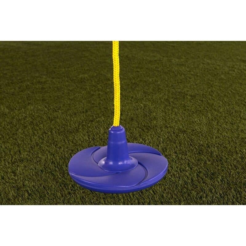 Creative Cedar Designs Disc Swing with Rope - Purple