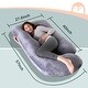 preview thumbnail 6 of 8, Huggable - U Shaped Maternity Body Pillow - No size