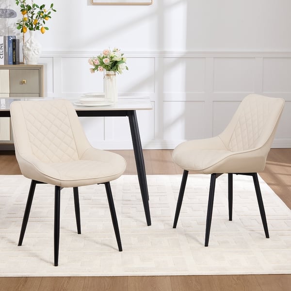 Dining Chairs Set of 2, Mid Century Modern Dining Room Chair N/A