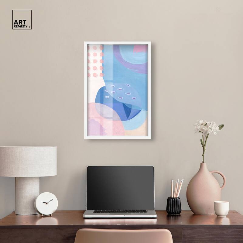 Doll Memories - Pretty Blue II Shadowbox by Art Remedy