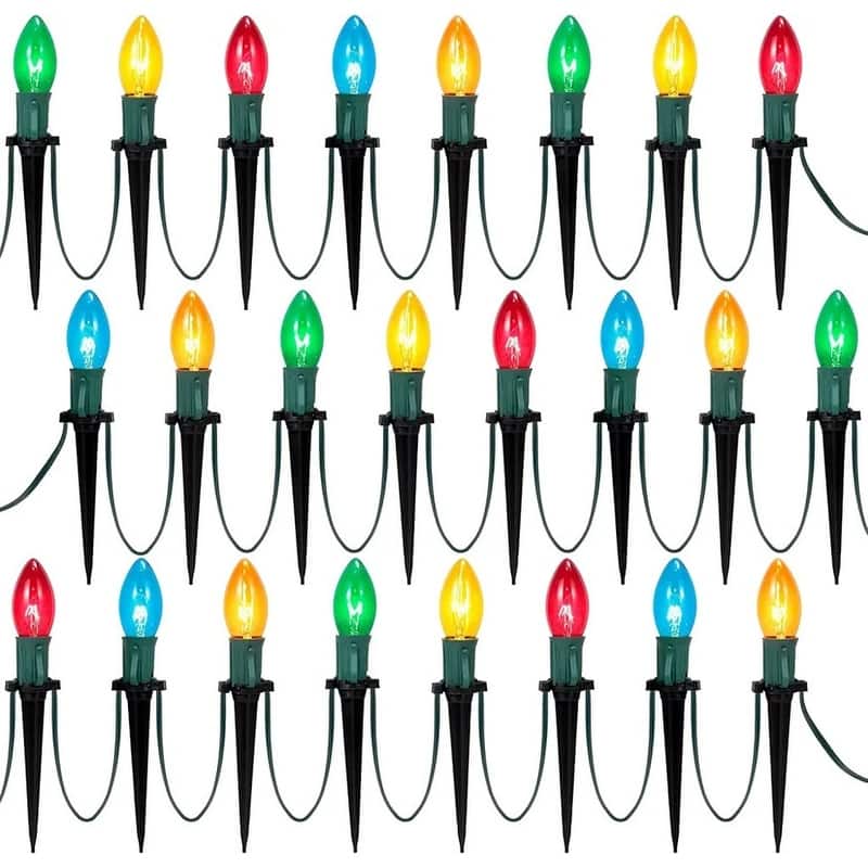 15.75 FT Christmas Pathway Lights Outdoor
