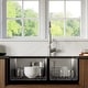 preview thumbnail 5 of 7, Karran Elite Undermount Stainless Steel 33 in. 16-Gauge Double Bowl 60/40 Kitchen Sink Kit