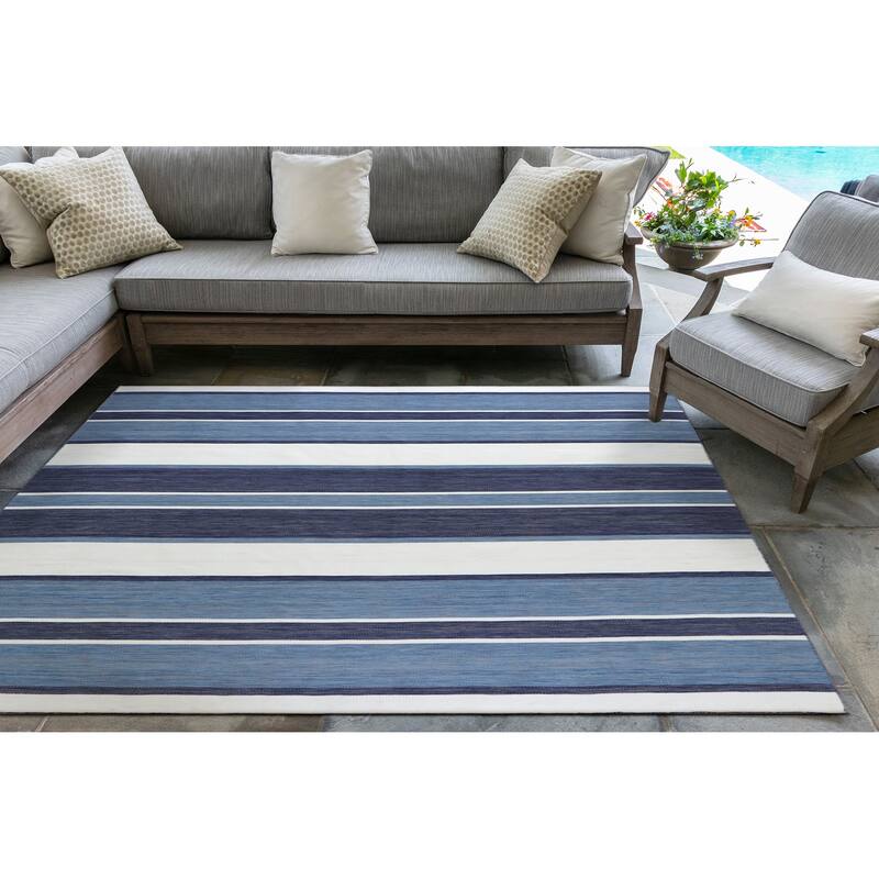 Liora Manne Sorrento Boat Stripe Indoor/Outdoor Rug
