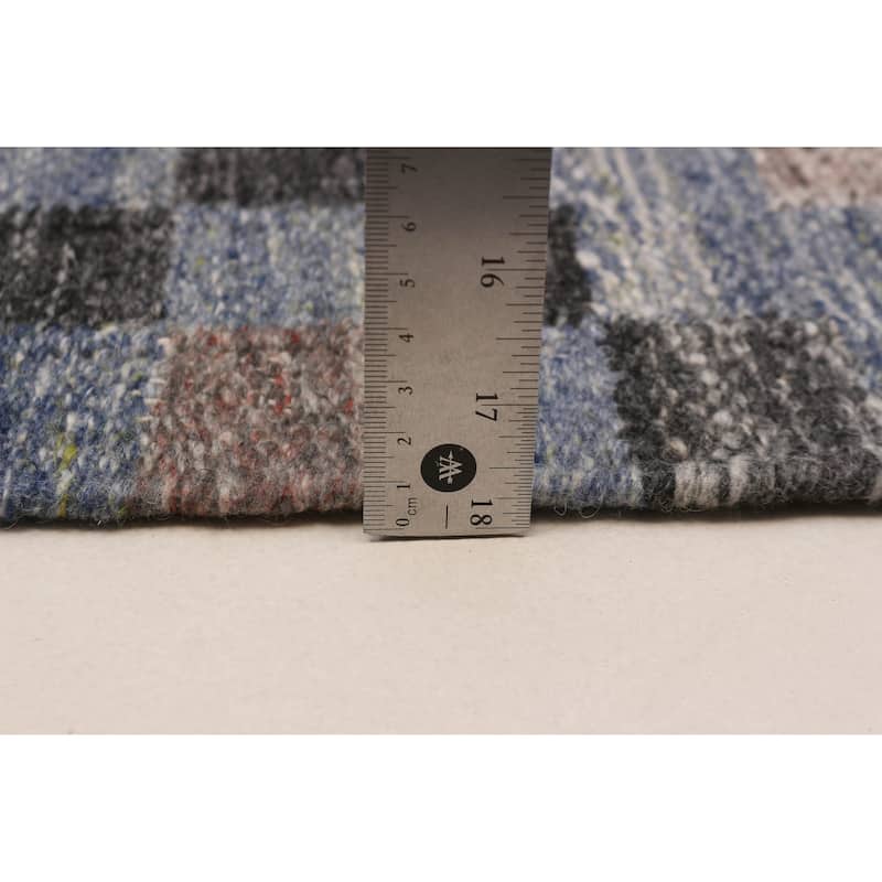 Ankara FW Denim Blue Kilim 5'1" x 8'1" - 5'1 x 8'1