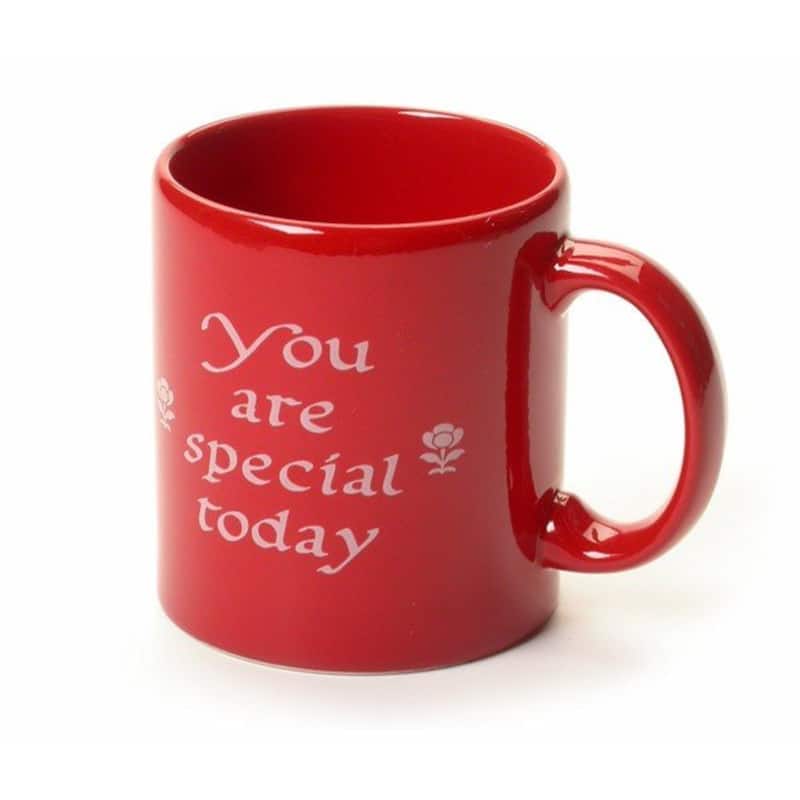 Waechtersbach 'You Are Special Today' Red Mug