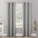 preview thumbnail 17 of 63, Sun Zero Riley Kids Bedroom Blackout Grommet 1-Piece Curtain Panel, Single Panel 40x63 - Silver Gray