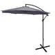 preview thumbnail 46 of 46, Weller 10 Ft. Offset Cantilever Hanging Patio Umbrella Gray