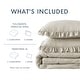 preview thumbnail 29 of 50, Chelsea Square Himari Diamond Quilted Ruffle Edge Comforter Set