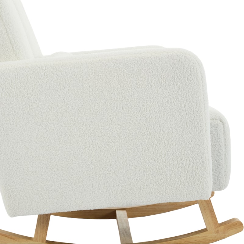 Accent Rocking Chair with Pillow