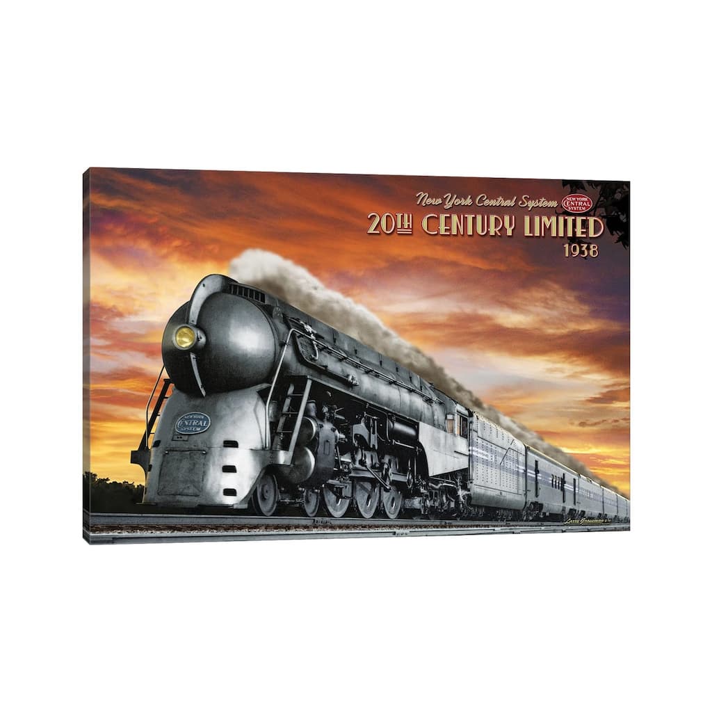 iCanvas "20th Century LTD" by Larry Grossman Canvas Print