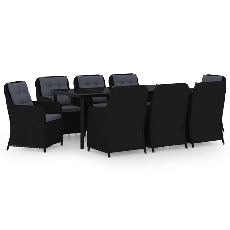 vidaXL Patio Dining Set Outdoor Dining Set Table and Chair Set for Garden